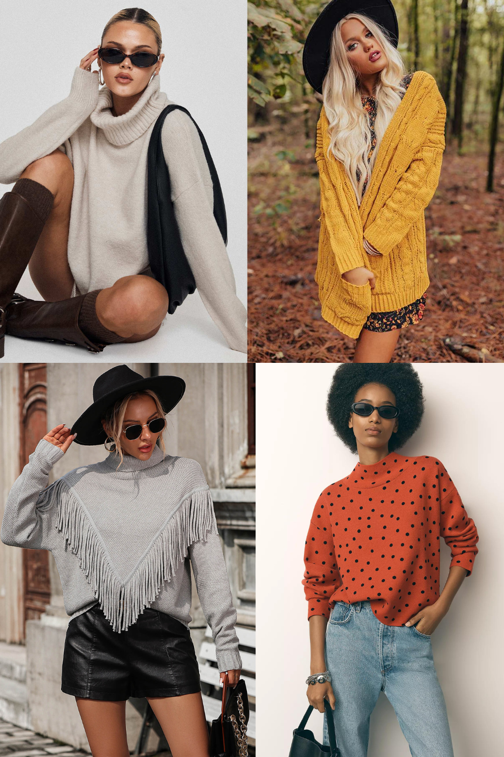 15 Stylish Fall Sweaters for Cozy and Warm Looks