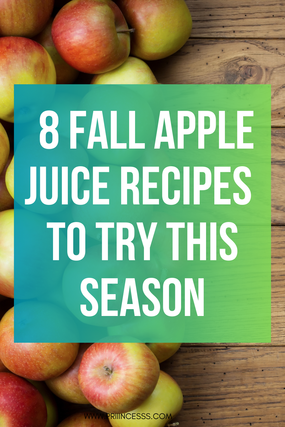 Fall Apple Juice Recipes