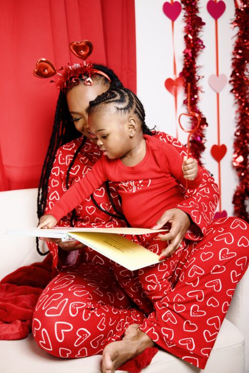 6 Mommy and Me Valentine's Day Matching Pajamas