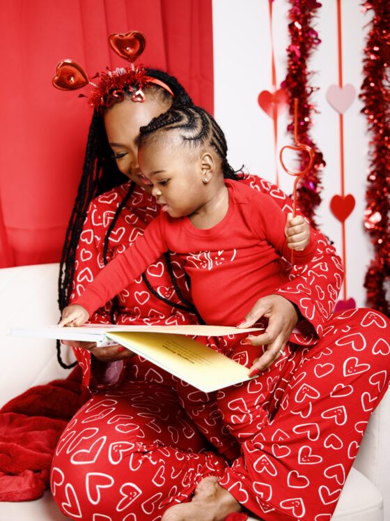 6 Mommy and Me Valentine’s Day Matching Pajamas