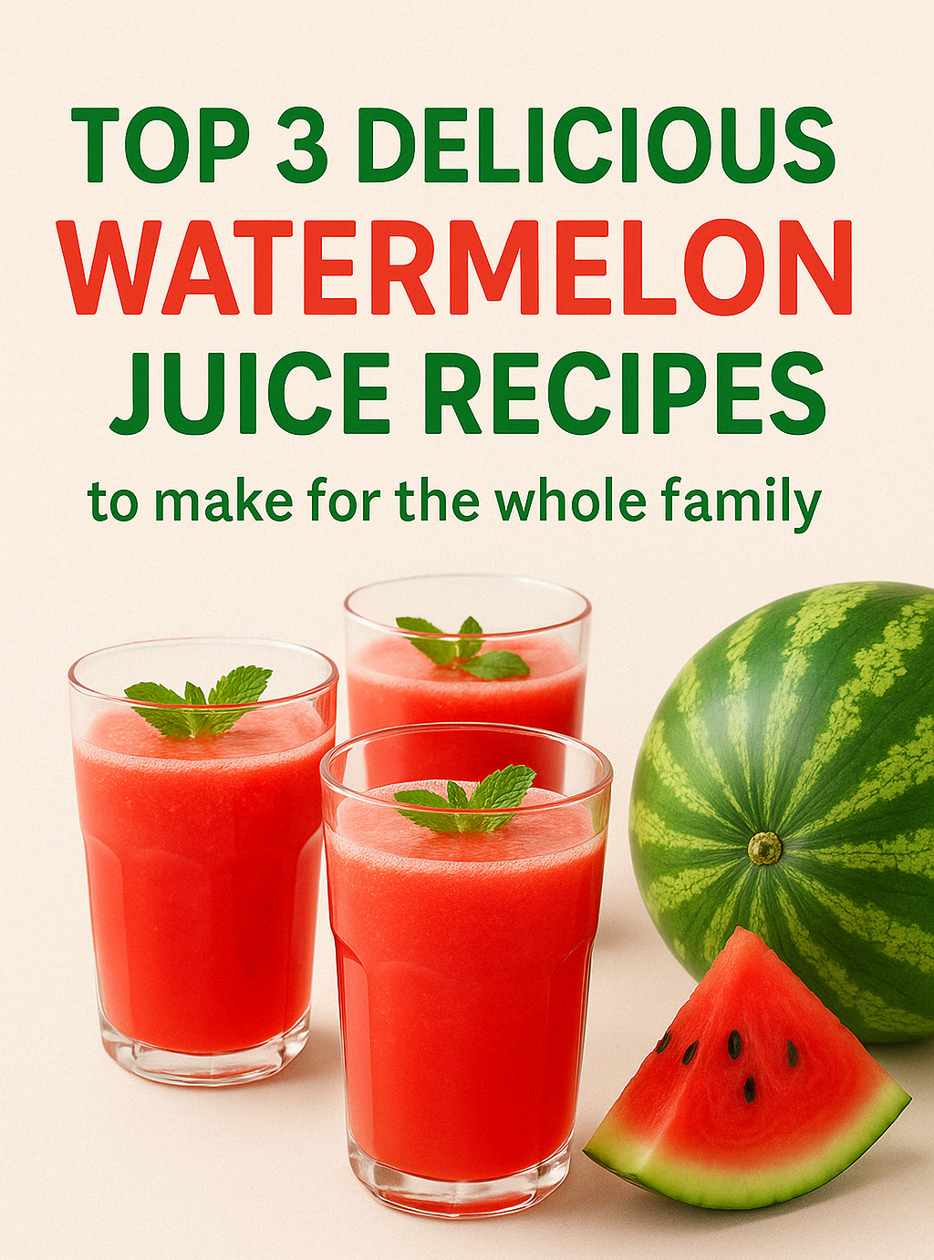 Watermelon Season: Why It’s the BEST Time to Juice