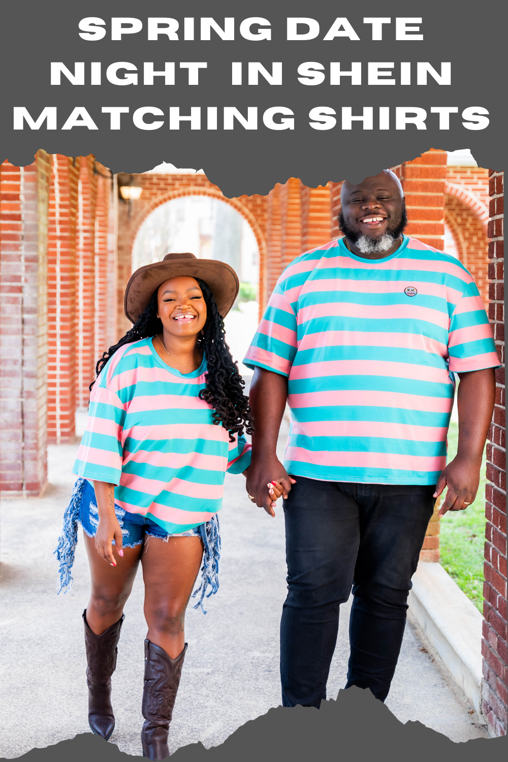 Fashion Friday: Spring Couple Matching Outfits SHEIN Shirts