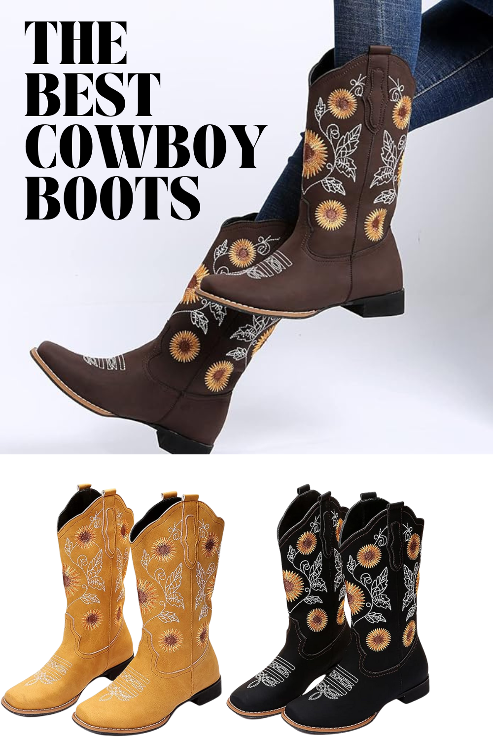 The Best Cowboy Boots for Festivals and Travel Looks