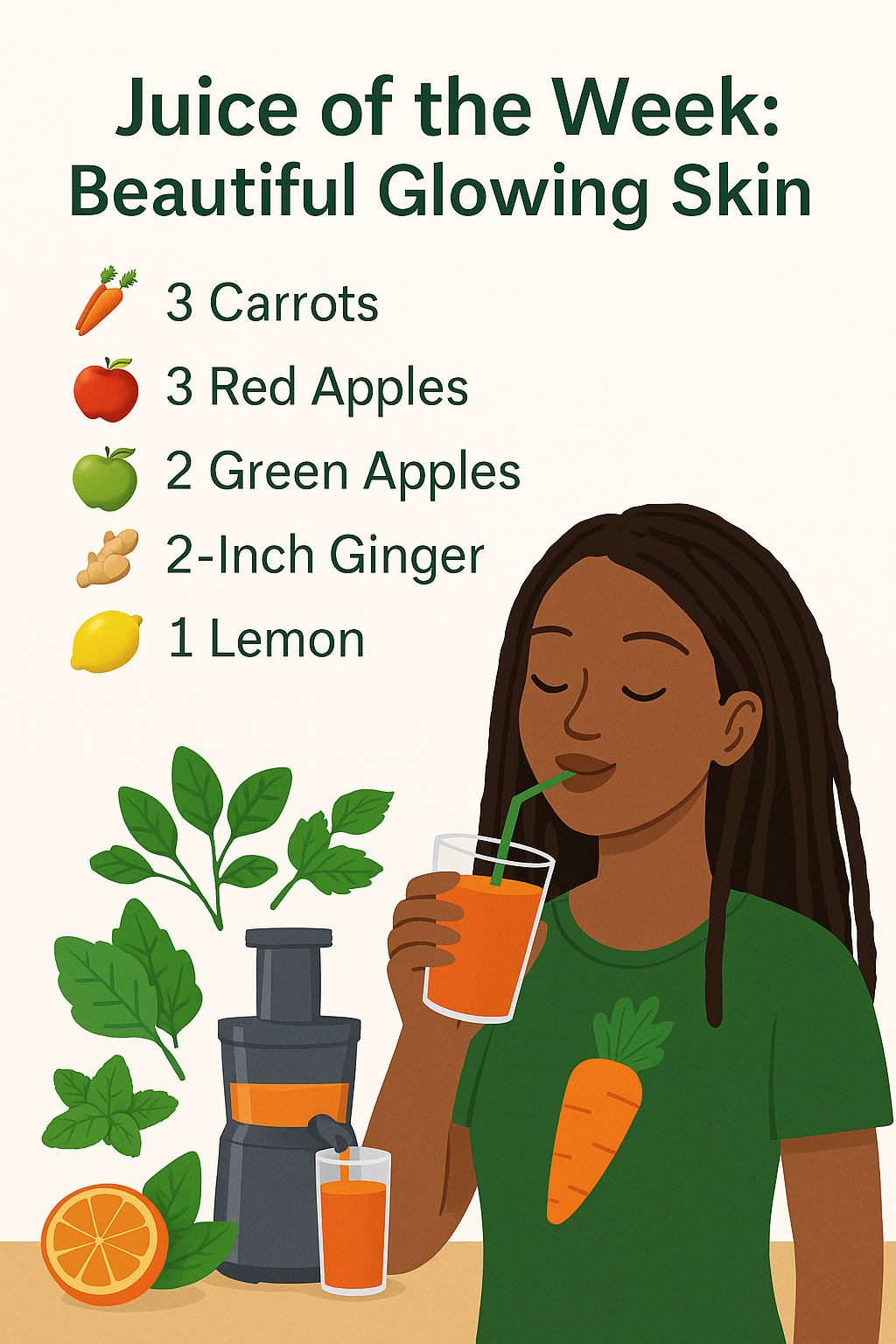 The Best Juice for Energy, Glowing Skin and Natural Detox