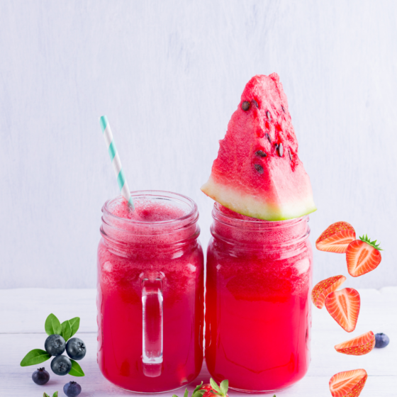 The Best Watermelon Berry Juice Recipe for Summer Hydration & Skin Health