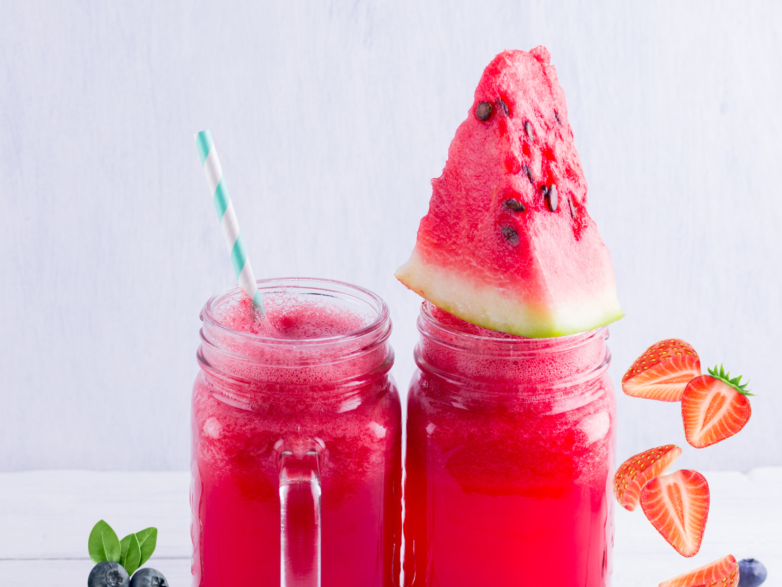 The Best Watermelon Berry Juice Recipe for Summer Hydration & Skin Health