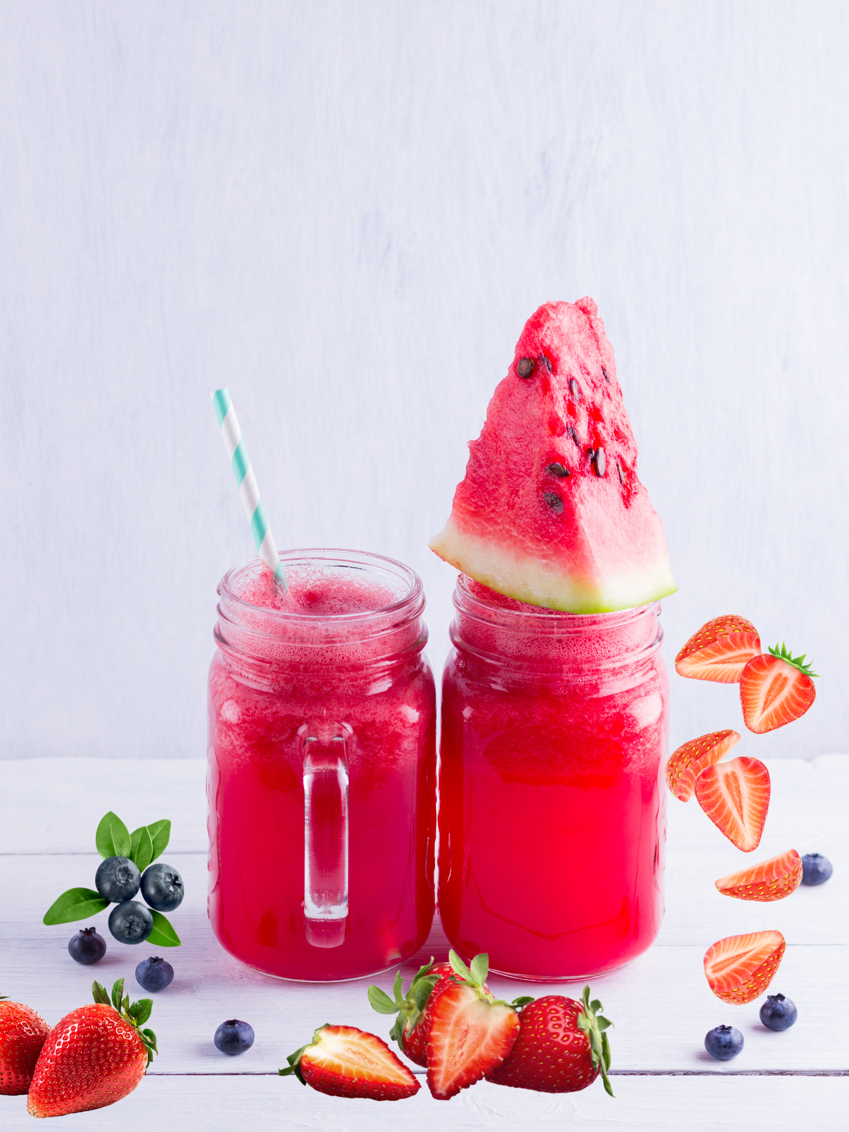 The Best Watermelon Berry Juice Recipe for Summer Hydration & Skin Health