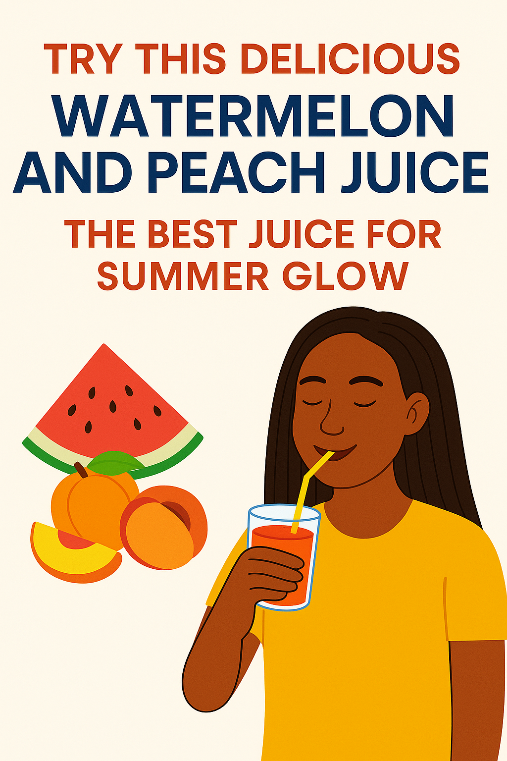 Try Watermelon And Peach Juice: The Sweet Summer Glow-Up You’ve Been Waiting For
