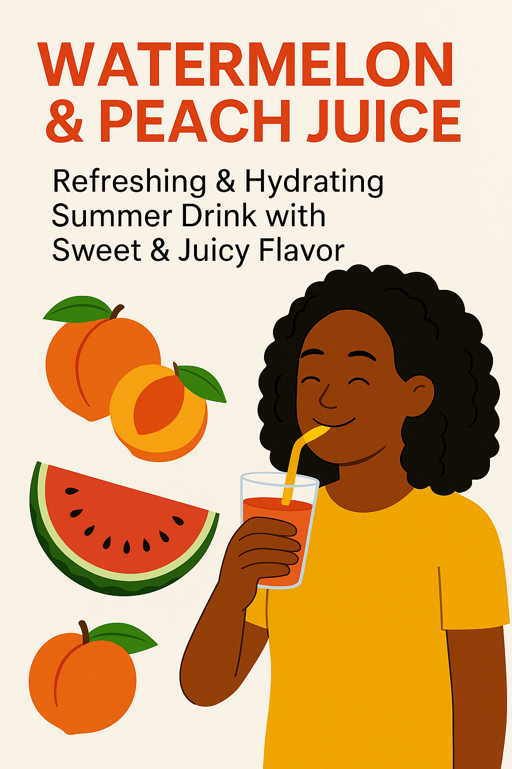 Watermelon And Peach Juice The Sweet Summer Glow Up You’ve Been Waiting For