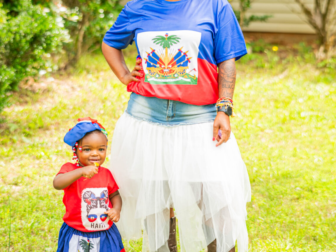 Celebrating Haitian Flag Day  Matching Mommy And Me Outfits