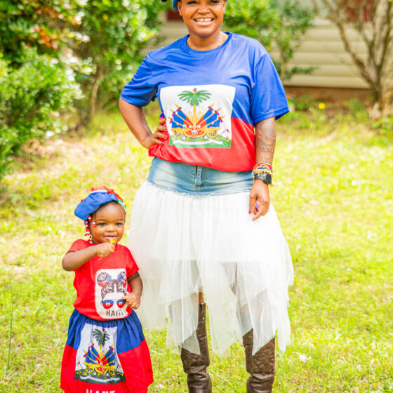 Celebrating Haitian Flag Day  Matching Mommy And Me Outfits
