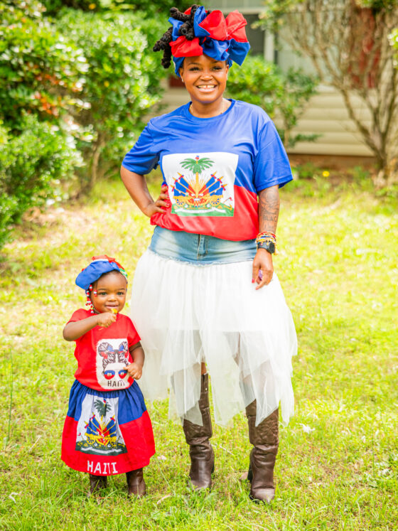 Celebrating Haitian Flag Day  Matching Mommy And Me Outfits